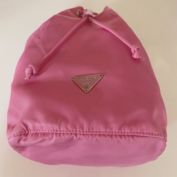 prada pouch pink